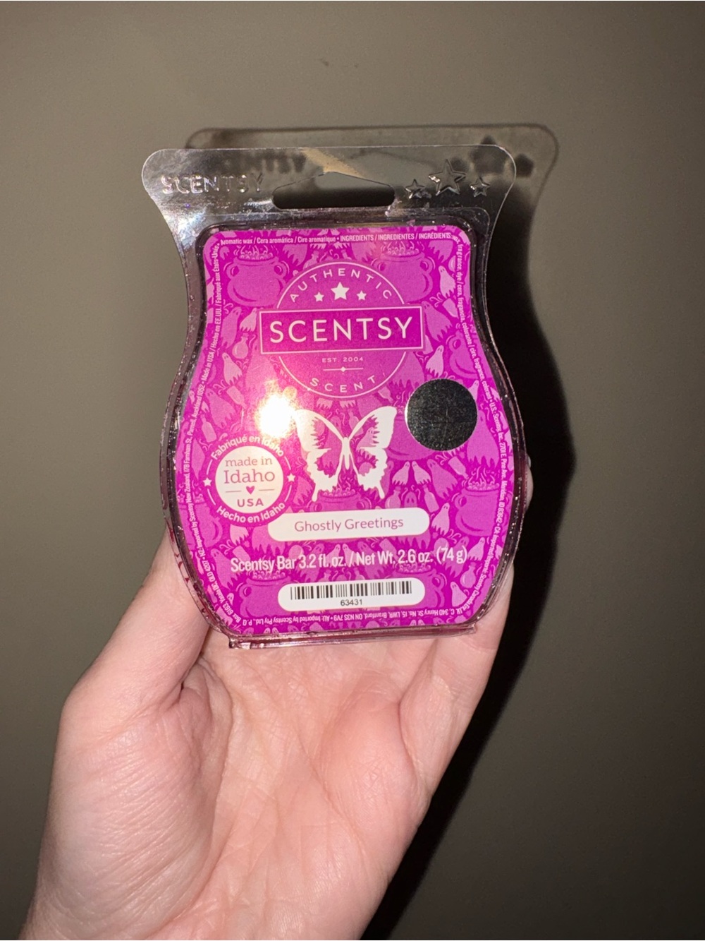 Ghostly Greetings Scentsy Wax Bar